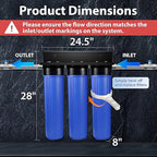 iSpring Whole House Water Filter System, Highly Reduces Sediment, and up to 99% - Image 4