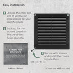 Vent Systems 6" x 6" Inch - Image 4