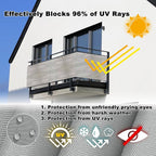 Privacy Fence Screen 3' x 10' Durable and UV Resistant Patio Privacy Screens - Image 4