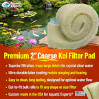 Aquatic Experts Cream COARSE Pond Filter Pad - Image 2