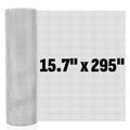 20 Mesh 304 Stainless Steel Mesh Screen, 15.7'' x 295'' Wire Screen Mesh by Unknown