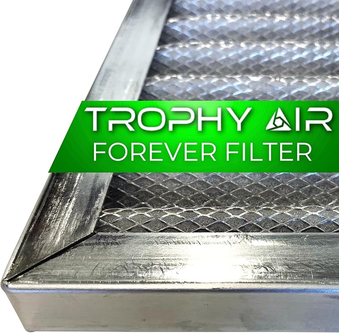 16x20x1 | Trophy Air | Merv 8 | Washable Furnace Filter | Lifetime HVAC & by TrophyAir