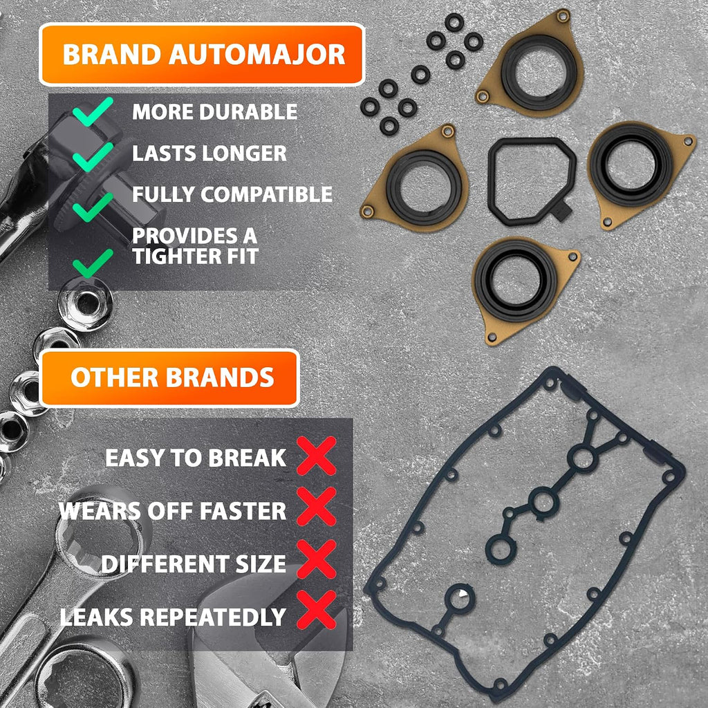 Engine Valve Cover Gasket Set 12030-5A2-A01 Replacement for