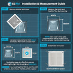 EZ-FLO 10 x 10 Inch Return Air Vent Cover - Image 3