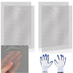 4 Pcs 13x9 20 Mesh 304 Stainless Steel Wire Mesh Sheet, Rustproof Metal Mesh by Unknown