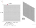 2'x2' Black Plastic Perforated Tile, 3 Pack, - Image 6