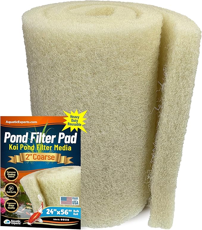 Aquatic Experts Cream COARSE Pond Filter Pad by AquaticExperts
